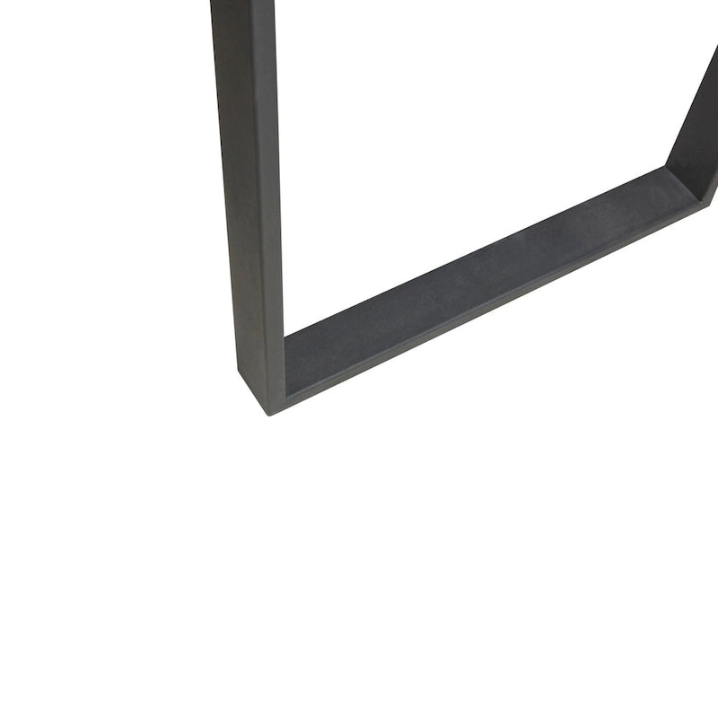 38" Modern Industrial Computer Desk with Metal Legs