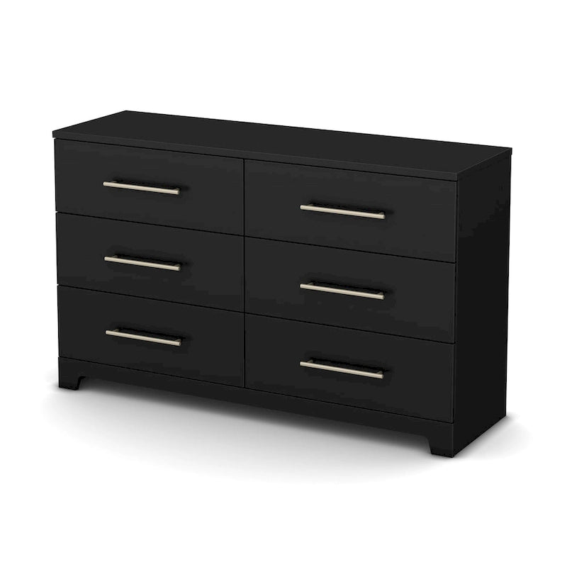 Contemporary 6-Drawer Double Dresser