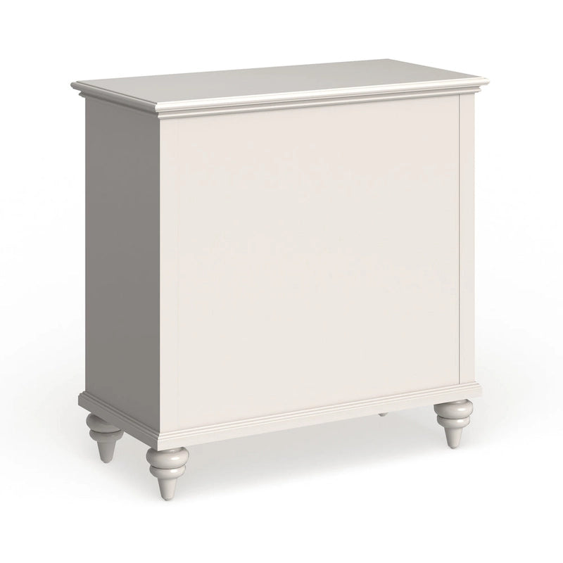 Off-White Hand-Brushed Poplar Wood Dresser