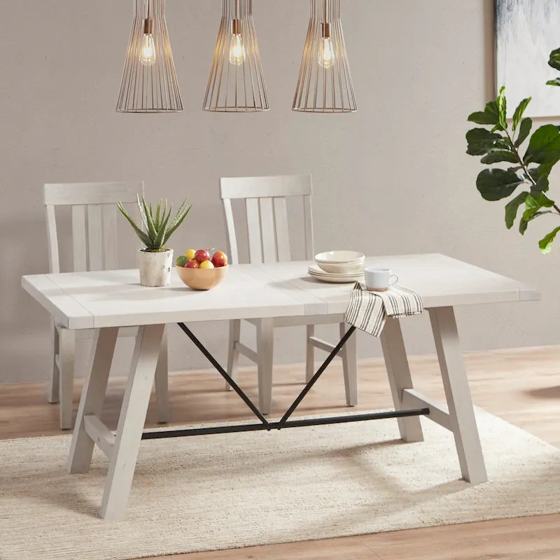 72" Solid Pine Rectangle Dining Table