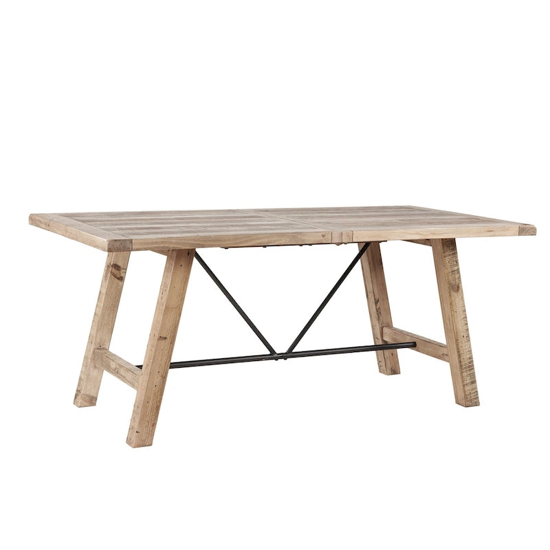 72" Solid Pine Rectangle Dining Table