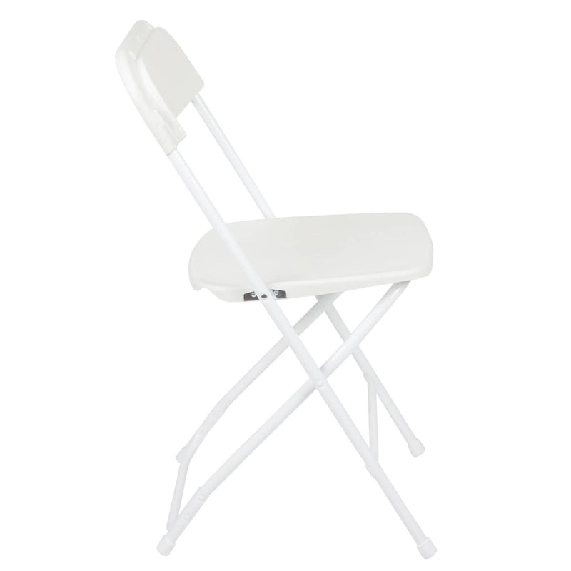 Chaise pliante en plastique - Capacité de charge de 650 LB - Chaise événementielle