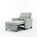 3-in-1 Convertible Futon Chair Bed with USB Ports