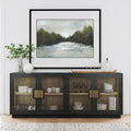 90" Glass Reclaimed Pine Sideboard