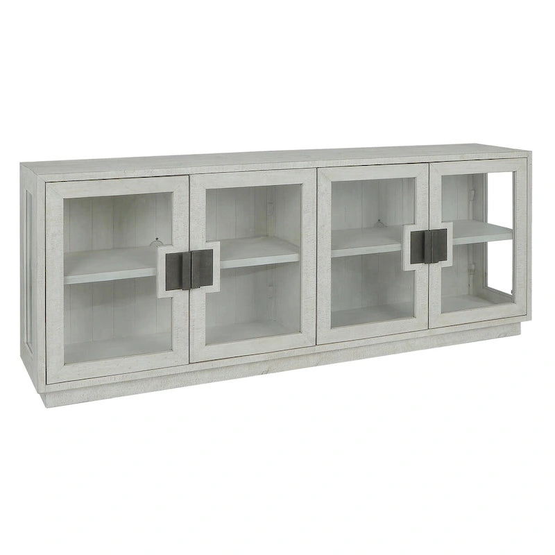 90" Glass Reclaimed Pine Sideboard