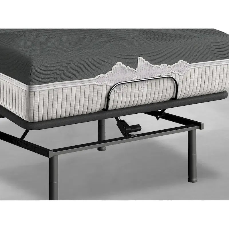Adjustable Bed Base & Specialty Flex Top Mattress with Haptics and Sound
