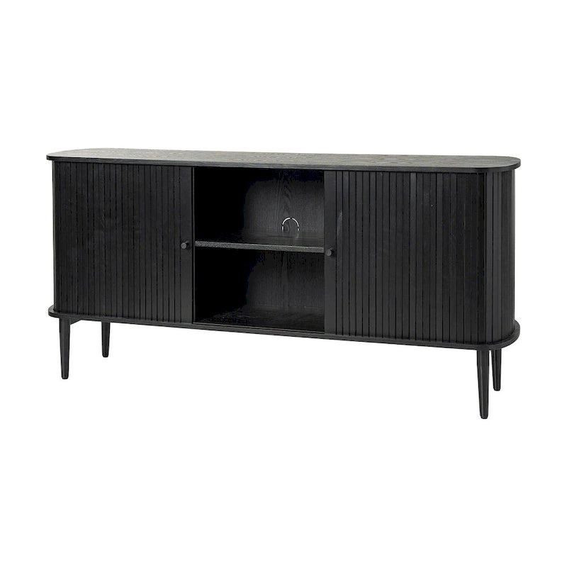Modern 63" Sideboard with Sliding Doors and Adjustable Shelf