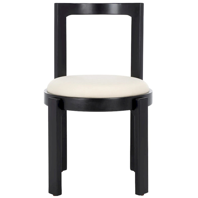 19" Round Dining Chair, Set of 2 - 20"W x 21"D x 33"H
