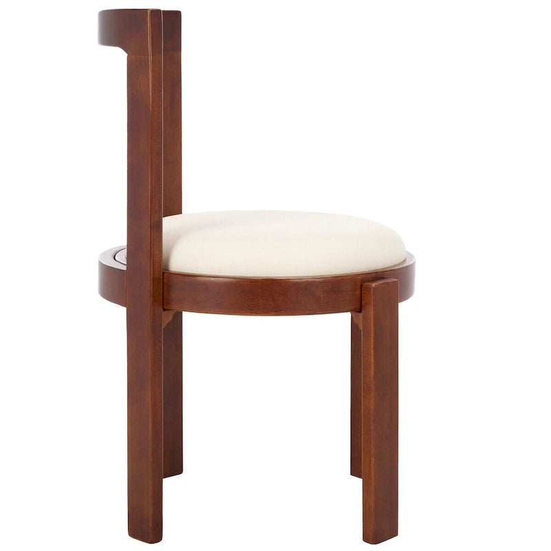 19" Round Dining Chair, Set of 2 - 20"W x 21"D x 33"H