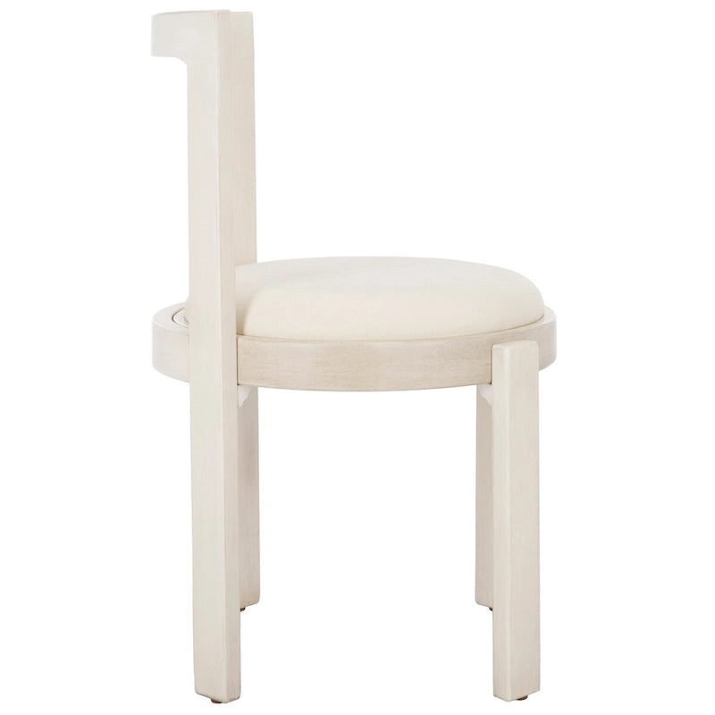 19" Round Dining Chair, Set of 2 - 20"W x 21"D x 33"H