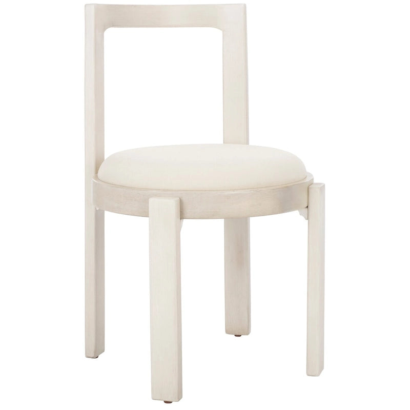 19" Round Dining Chair, Set of 2 - 20"W x 21"D x 33"H